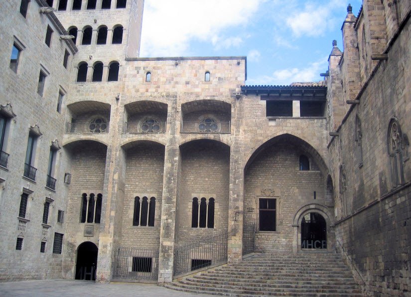 Palau Reial Major de Barcelona, Spain